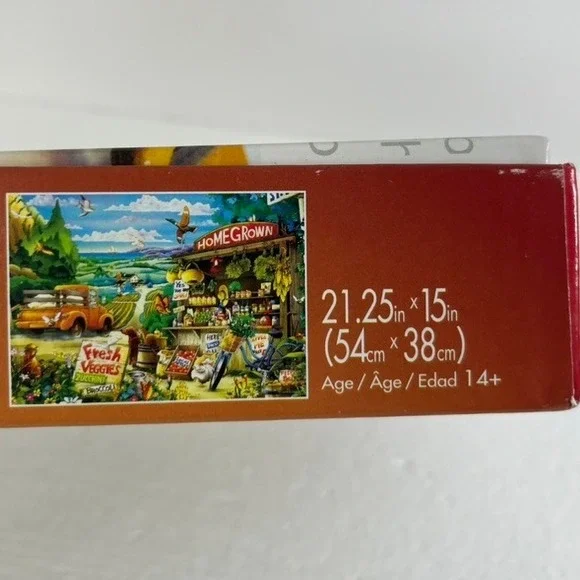 Buffalo Games Days to Remember Country Road 500 Piece Jigsaw Puzzle - Picture 4 of 6